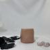 C&H High Quality Refillable Artistic Glazed Ceramic Candle Vessel Asymmetrical Wax Candle Container