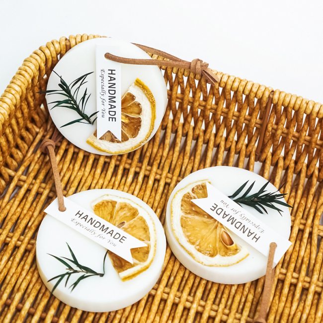 C&H  Natural Dried Flower Aromatherapy Scented Wax Tablet Home Bedroom Wardrobe Customized  Aromatherapy Tablet