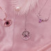 C&H Luxury Crystal Zircon Hollow Round Zircon Tree Necklace Colored Crystal Life of Tree Necklace