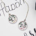 C&H Luxury Crystal Zircon Hollow Round Zircon Tree Necklace Colored Crystal Life of Tree Necklace