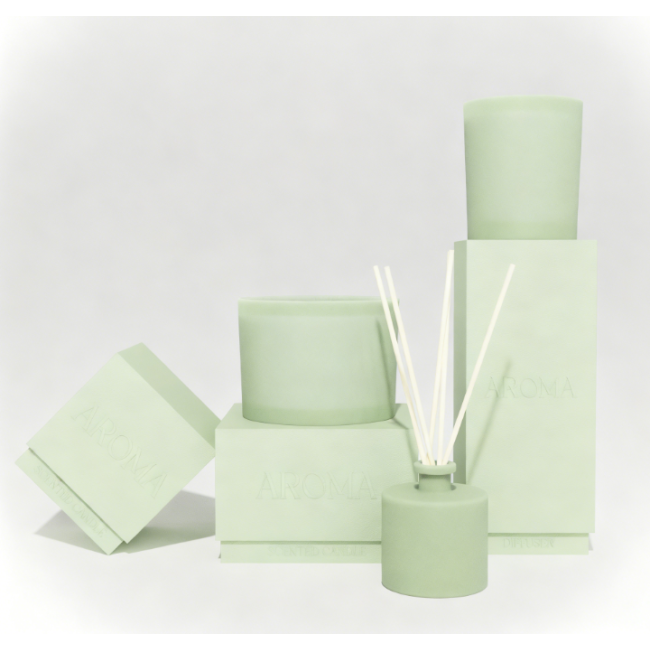 Custom Brand Aromatherapy Sets With Bespoke Fragrances Premium Soy Candles for Gifting