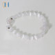 C&H Round Crystal Beaded Bracelet Evil Eye Moon Charm Crystal Beads Bracelets for Birthday Gift