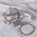 C&H Customized Design Handmade String Seed Beads Evil Eye Bracelet Multi Layered Devil Eye Bracelet