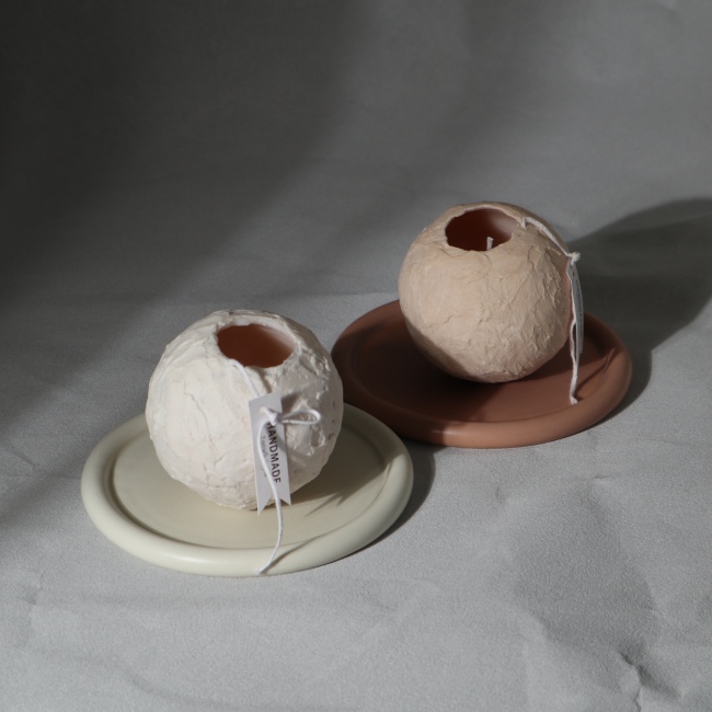 C&H Creative Soy Wax Fruity Scent Dinosaur Egg Art Candle Modeling Atmosphere