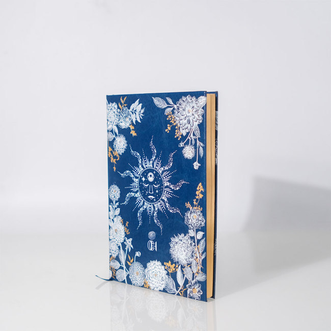 C&H 2026 Luxury Journal Calendar Crystal Stones Spirit Healing Journal Self Care Calendar Leather Reiki Notebook Customized