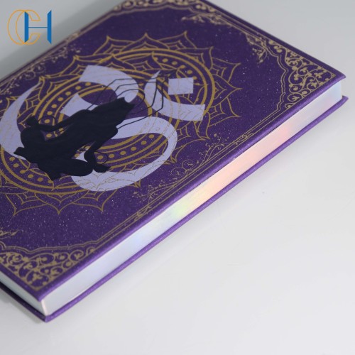 C&H Wholesale Linen A5 PU Leather Cover Manifest Journal Gift Set Custom Hardcover Self Care Custom Notebook Printing