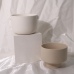 C&H Fashion Large Capacity Candle Jar White Cement Candle Container Diy Logo Home Deco Gift