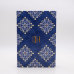 C&H Flannel Custom Pattern Journal Original Ornate Floral Design Notebook Personalized Embossed Cover Writing Notebook Gift