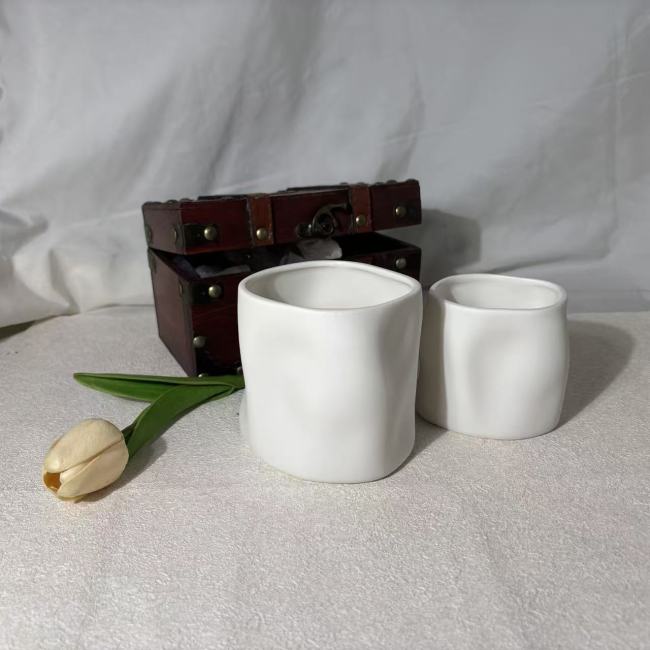 C&H White Scented Reed Diffuser for Home Luxury Ceramic Candle Jar Reed Diffuser Set Lavender Spa