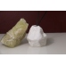 C&H White Scented Reed Diffuser for Home Luxury Ceramic Candle Jar Reed Diffuser Set Lavender Spa