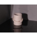 C&H Customized Logo Grey Nordic Style Simple Cement Concrete Candle Holder Jar for Home Deco