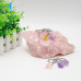 C&H New Arrival Design Crystal Stone Keychain Natural Stone Tassel Keychain for Bag