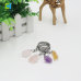 C&H New Arrival Design Crystal Stone Keychain Natural Stone Tassel Keychain for Bag