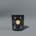 C&H Mystical Evil Eye Scented Candle Artistic Black Jar Aromatherapy Candle Container for Home Decoration