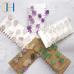 C&H Natural Shining Stone Rose Quartz Fairy String Lights with Remote for Bedroom Party Christmas Decor