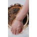C&H 18k Gold Plated Colored Heart Chain Bracelet Love Heart Seed Beaded Bracelet for Girls