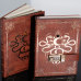 C&H Retro Password Lock Journal Premium Thick Paper Faux Leather Classic Writing Notebook