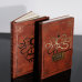 C&H Retro Password Lock Journal Premium Thick Paper Faux Leather Classic Writing Notebook