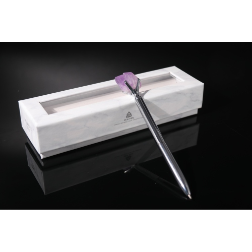 C&H Pink Crystal Metal Ballpoint Pen Touch Customized Logo Brand Diamond Crystal Pen