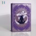 C&H Leather Cover Chakra Yoga Notebook Symbol Meditating Silhouette Cover Journal Spiritual Wellness Writing
