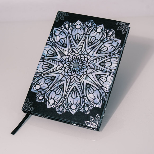 C&H Wholesale Unique Design Daily Ritual Journal Astrology Journal Notebook Spiritual Self Care Journal Custom With Crystal