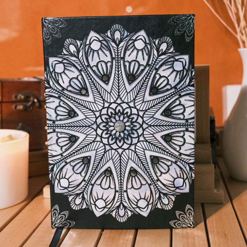 C&H Wholesale Unique Design Daily Ritual Journal Astrology Journal Notebook Spiritual Self Care Journal Custom With Crystal
