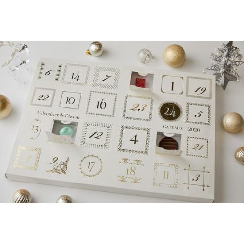 CH Custom Mystery Box Christmas Advent Calendar Gift Box with 24 Storage Drawers Countdown Present Set