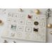 CH Custom Mystery Box Christmas Advent Calendar Gift Box with 24 Storage Drawers Countdown Present Set