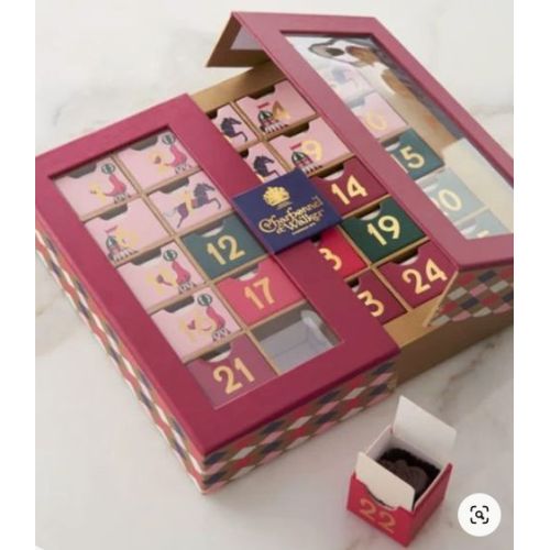 CH Custom Mystery Box Christmas Advent Calendar Gift Box with 24 Storage Drawers Countdown Present Set