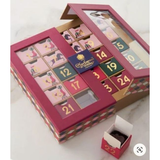 CH Custom Mystery Box Christmas Advent Calendar Gift Box with 24 Storage Drawers Countdown Present Set