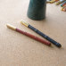 C&H Fashion Bamboo Joint Shape Metal Ballpoint Pen Custom Engrave Logo Brass Wooden Pen Business Gift