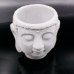 CHHC Custom Cement Buddha Head Candle Jar with Lid Unique Aromatherapy Container with Personalized Logo for Home Decor Gift