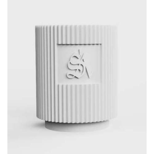 C&H 2025 Custom Home Holiday Decorative Ceramic Scented Candles Jars Christmas