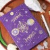 C&H Customized Logo A5 Eco-Friendly Constellation Hardcover Diary Journal Infused Fancy Celestial Pattern Paper Cover