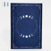 C&H Customized Embroidery Evil Eye A5 Self-care Plain Paper Leather Customize Hardcover Softcover Journals