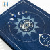 C&H Customized Embroidery Evil Eye A5 Self-care Plain Paper Leather Customize Hardcover Softcover Journals