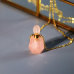 C&H Luxury Crystal Essential Oil Bottle Necklace Multi Color Crystal Bottle Shape Pendant Necklace