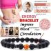 C&H Customized Design Handmade String Natural Stone Beaded Bracelet Elastic Beads Crystal Stone Bracelet