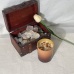 C&H Green Spiral Candle Stand Custom Logo Glass Jar Aromatherapy Soy Wax Handmade Environment-Friendly Easter Thanksgiving