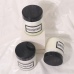 C&H Home Decoration Round Glass Bottle Candle Customized Logo Soy Wax Candle Jar for Gift