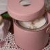 C&H Home Decoration Round Glass Bottle Candle Customized Logo Soy Wax Candle Jar for Gift