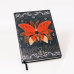 C&H Customized Logo Butterfly Crystal Infused Leather Journal Spirit Healing Diary Self Care Organizer for Yoga Lovers