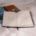 C&H Customized Logo Butterfly Crystal Infused Leather Journal Spirit Healing Diary Self Care Organizer for Yoga Lovers