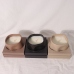C&H Luxury Wholesale Custom Private Label Irregular Empty Ceramic Jar BPA Free Eco-Friendly Handcrafted Soy Wax Scented Candle