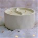 C&H Wholesale Customized Luxury Cement Candles Jar Soy Wax Scented Candles Jar for Christmas Easter Home Decoration