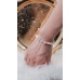C&H Fine Jewelry Crystal Beaded Pyramid Style DIY Bracelet with Handmade Charm for Christmas New Year Halloween