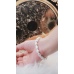 C&H Fine Jewelry Crystal Beaded Pyramid Style DIY Bracelet with Handmade Charm for Christmas New Year Halloween