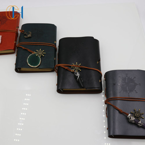 C&H PU Leather Notebook A5 B6 Planner Notebook Customized Promotion Logo Pu Leather Diary Notebook
