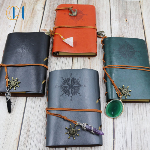 C&H PU Leather Notebook A5 B6 Planner Notebook Customized Promotion Logo Pu Leather Diary Notebook