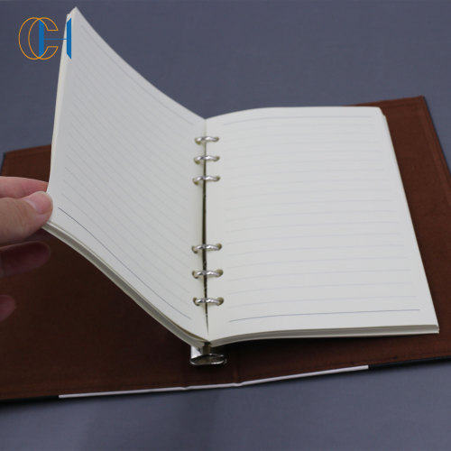 C&H PU Leather Notebook A5 B6 Planner Notebook Customized Promotion Logo Pu Leather Diary Notebook